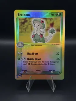 Pokemon TCG Breloom 16/109 Reverse Holo Rare Ruby & Sapphire - Image 1