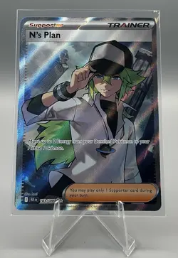 🟢N's Plan | 163/086 | Pokemon TCG | Black Bolt | Ultra Rare | Full Art🟢 - Image 2