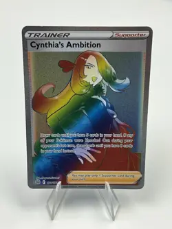 Cynthia's Ambition - 178/172 - Pokemon Brilliant Stars Sword Shield Secret - Image 1