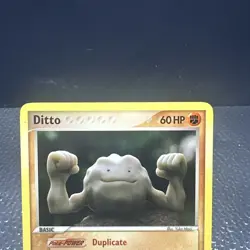 Pokemon TCG Ditto Geodude Card Regular Delta Species 62/113 - Image 3
