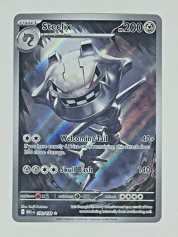 Pokemon Steelix 150/132 Illustration Rare Full Art Mega Evolutions Free Shipping - Image 1