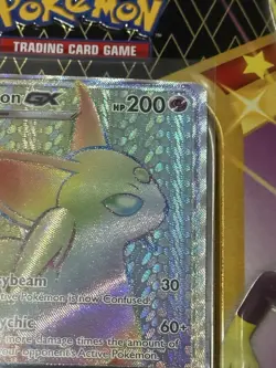 Espeon GX Sun & Moon Base Set 152/149 Pokemon Holo Secret Rare Rainbow - Image 4