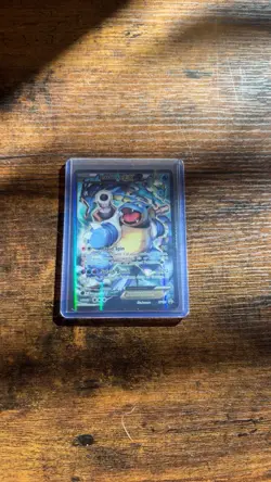 Pokemon TCG Blastoise EX XY122 Black Star Promo Generations Holo Full Art - Image 1