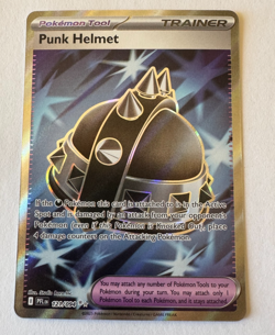 Punk Helmet 2025 Pokemon Phantasmal Flames 121/094 Ultra Rare Holo - Image 1