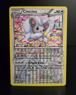 Pokemon TCG - CINCCINO - RC19 - RADIANT HOLO - LEGENDARY TREASURES (2013) - LP - Image 1