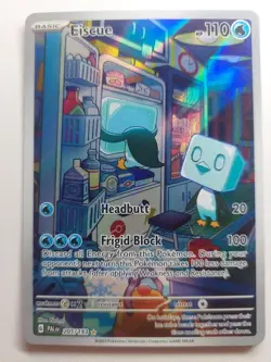 Pokemon - Eiscue - 205/193 - Paldea Evolved - Illustration Rare - NM - Image 2