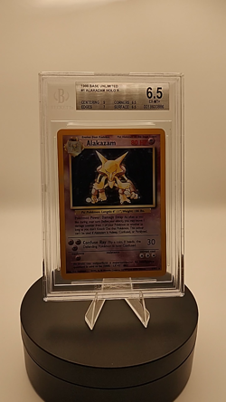 Pokemon 1999 Alakazam 001/102 Base Set Holo BGS 6.5 - Image 2
