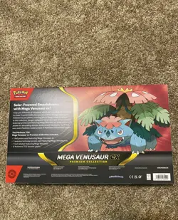 POKEMON MEGA VENUSAUR EX PREMIUM COLLECTION BOX FACTORY SEALED - Image 2