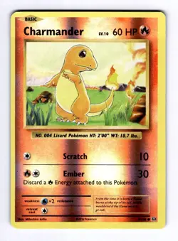Charmander XY - Evolutions #9 (2016) Common Reverse Holo NM Pokemon - Image 1