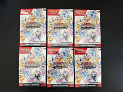 Lot Of 6 - Pokemon TCG Prismatic Evolutions Booster Bundle - New, Sealed - Image 1
