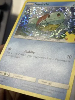 Pokemon TCG Squirtle, Charmander, & Bulbasaur McDonald’s 25th Set Promos NM LP - Image 3