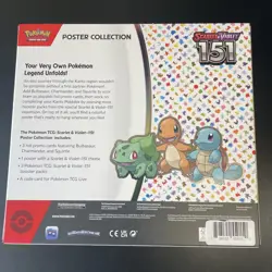 Pokemon TCG: Scarlet & Violet 151 Poster Collection Box New Factory Sealed TCG - Image 2