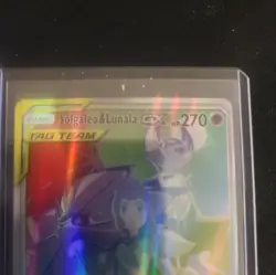 Pokemon TCG Solgaleo & Lunala Tag Team GX Cosmic Eclipse 254/236 Holo Secret - Image 2
