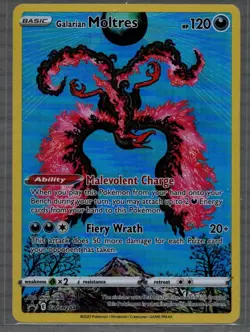 Pokemon TCG - Galarian Moltress - Black Star Promo SWSH284 - NM - Image 1