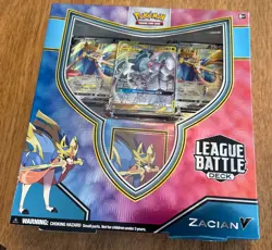 Pokemon TCG League Battle Deck Zacian V New Factory Sealed 820650807978 - Image 1