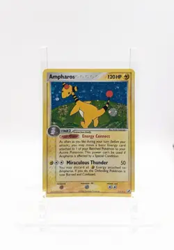 Pokemon EX UNSEEN FORCES - #1/115 Ampharos - ENG - Holo - Near Mint- - Image 1