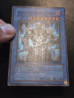 Yu-Gi-Oh! SUPER RARE HOLO CARD DEMISE KING OF ARMAGEDDON SOI-EN035 1ST LP - Image 2