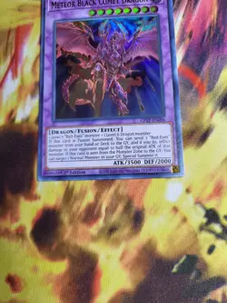 Meteor Black Comet Dragon GFTP-EN096 Ultra Rare 1st Edition Yugioh - Image 5