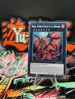 Yu-Gi-Oh! Blaze, Supreme Ruler of All Dragons MP25-EN146 Secret Rare 1st Ed NM - Image 1