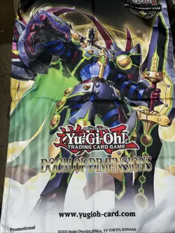 Yu-Gi-Oh DOOM OF DIMENSIONS OTS Store Tournament Promotional Banner 24x38 NEW! - Image 1