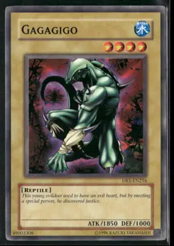Gagagigo DR1-EN216 Unlimited - Yu-Gi-Oh! TCG Common - Image 1