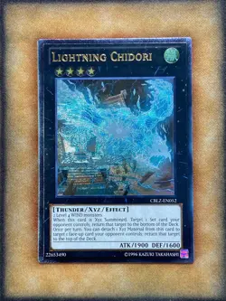 Yugioh Lightning Chidori CBLZ-EN052 Ultimate Rare NM - Image 1