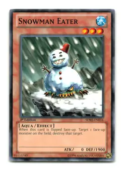 Snowman Eater - SDRE-EN016 1st Edition - YuGiOh-LP - Image 1