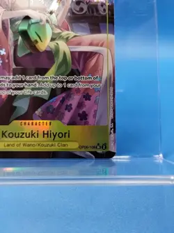 One Piece CCG Kouzuki Hiyori OP06-106 SR Wings of the Captain English Edition - Image 5