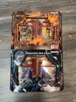 One Piece 13 OP-13 Illustration Box (IB-05) Vol.5 and Vol.6 - IN HAND QTY - Image 1