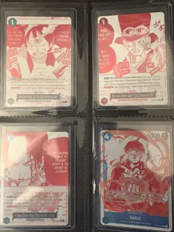 One Piece OP13 3rd Anniversary Treasure Pack Campaign Foil Promo Set of 7 - Image 4