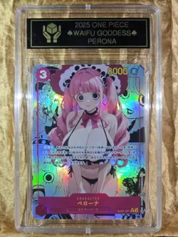 PERONA One Piece Waifu Goddess Manga Card CUSTOM MADE Black Label - Image 1