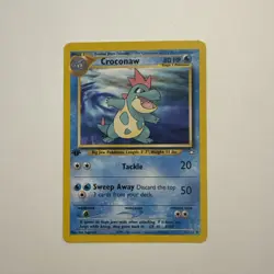 Croconaw - 32/111 - 1st Edition Neo Genesis Set - Pokemon Card - Nm - Image 1