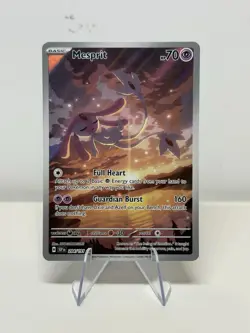Pokemon Mesprit 204/191 Sv08: Surging Sparks Illustration Rare Holo Card - Image 1