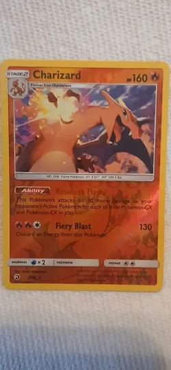 Pokemon Card Charizard 3/70 Dragon Majesty Reverse Holo Rare Near Mint - Image 1