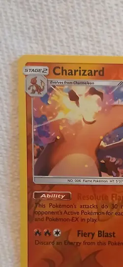 Pokemon Card Charizard 3/70 Dragon Majesty Reverse Holo Rare Near Mint - Image 4
