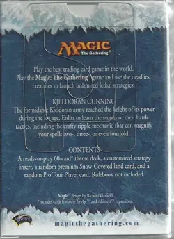 MTG Coldsnap Kjeldoran Cunning Theme Deck 60-Card Precon Magic Gathering - Image 2