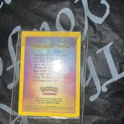 Ancient Mew Pokemon Movie Promo Card 2000 Holo NEW SEALED UNOPENED Promotional - Image 2