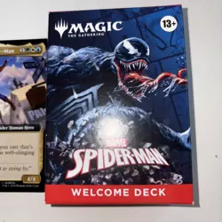 NYCC COMIC CON Magic The Gathering Spider-Man Welcome Deck & PROMO CARD - Image 2