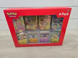 Pokemon 4 Mini Tins + 4 Promo Cards Bundle - 151 Sams Club Exclusive New Sealed - Image 1