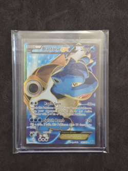 2014 Pokemon XY Full Art Blastoise EX 142/146 EXCELLENT CONDITION CARD - Image 1