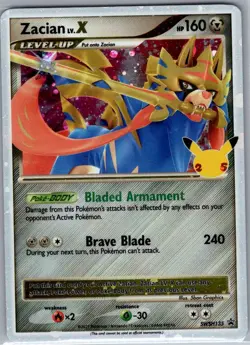 Zacian LV. X - SWSH135 SWSH: Sword & Shield Promo Cards - Pokemon Card - NM - Image 1