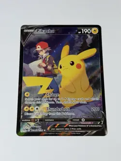 Pokemon Card TCG Pikachu V Tg16/Tg30 SWSH11: Lost Origin Trainer Gallery NM/M - Image 1