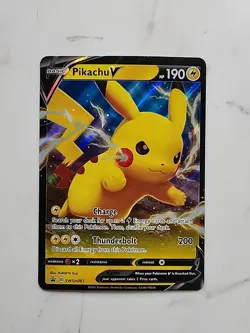 Pikachu V SWSH061 Jumbo Cards Holo - Image 1