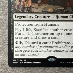 MTG Yawgmoth, Thran Physician - Modern Horizons MH1 #116 Non-Foil NM Magic Card - Image 4