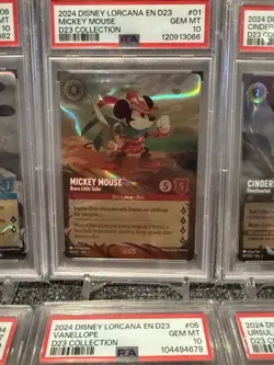 Disney D23 Collection Lorcana Card Box Set 2024 Exclusive D23 - PSA 10 - Image 2