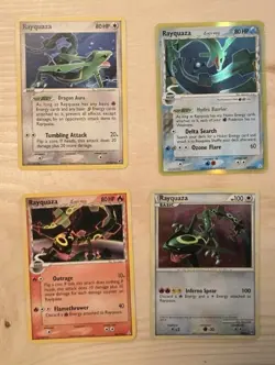 Rayquaza Card Bundle Lot Of 4 Delta Species 16/110 20/95 26/110 22/107 See Pics - Image 1