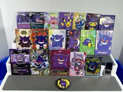 Pokemon Lot of Cards and Stickers All Gengar #94 Gengar Only Pokemon Lot of 20 - Image 2