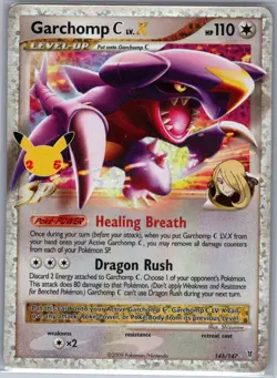 Garchomp C LV.X 145/147 Celebrations: Classic Collection - Pokemon Card - NM - Image 1