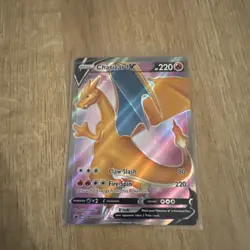 Pokemon TCG Charizard v SWSH050 Promo Card - Image 1