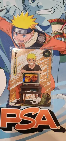 PSA Magazine Kayou NARUTO Uzumaki Promo Card NRSA-PR-003 Foil - Image 1